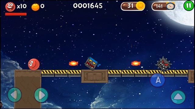 Red Hero 4: Ball Bounce Adventure Gameplay Walkthrough (Android,iOS) - Part 1 смотреть онлайн