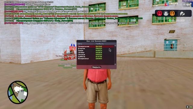 ПРИБЫЛЬ ВСЕХ БИЗНЕСОВ (0-428 ID) на ARIZONA RP в GTA SAMP смотреть онлайн