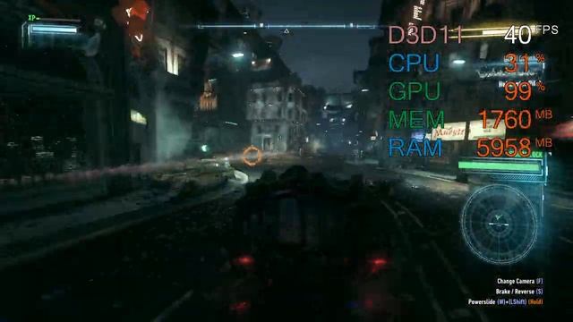 GeForce GT 1030 -- AMD Ryzen 5 2600 -- Batman Arkham Knight FPS Test смотреть онлайн
