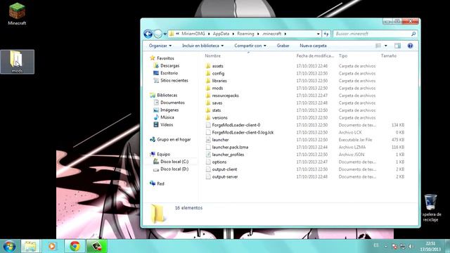Minecraft mods 1.6.4 como instalar mods - Forge, Optifine, ReiMinimap y Not Enough Items смотреть онлайн