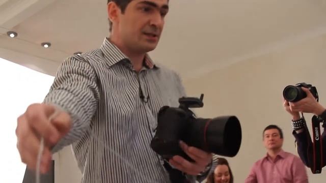 Максим Мармур: промо-съёмка для компании Canon смотреть онлайн