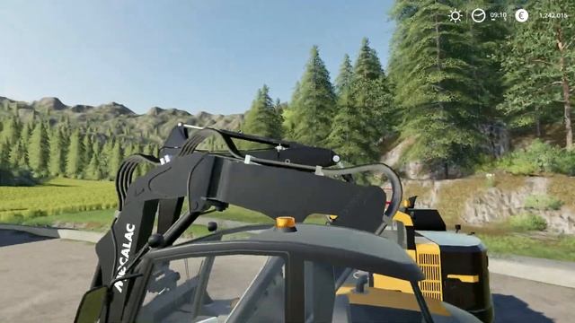 Les 4 meilleurs pelleteuses sur FS19?? (Best excavator FS19) смотреть онлайн