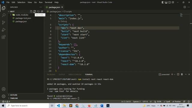 React + Next Js Manual Installation For Beginner смотреть онлайн