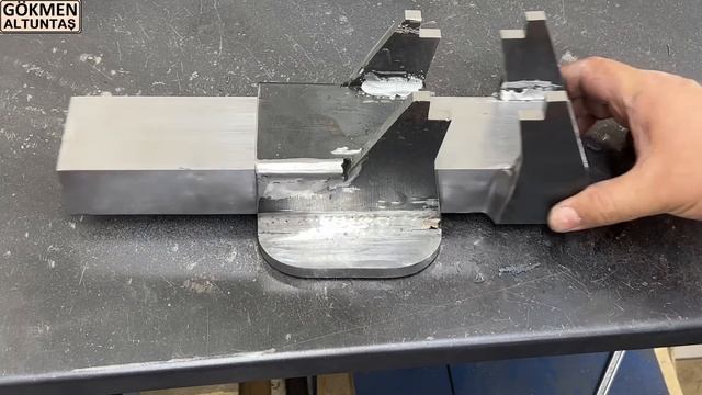 Making A Heavy Duty Metal Vice // DIY Metal Vice