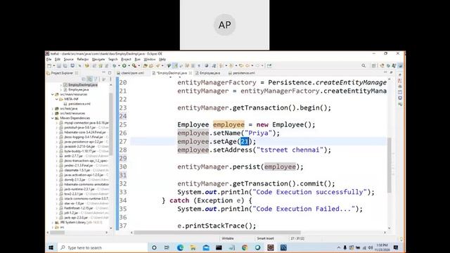 Use hibernate JPA and save data to database смотреть онлайн