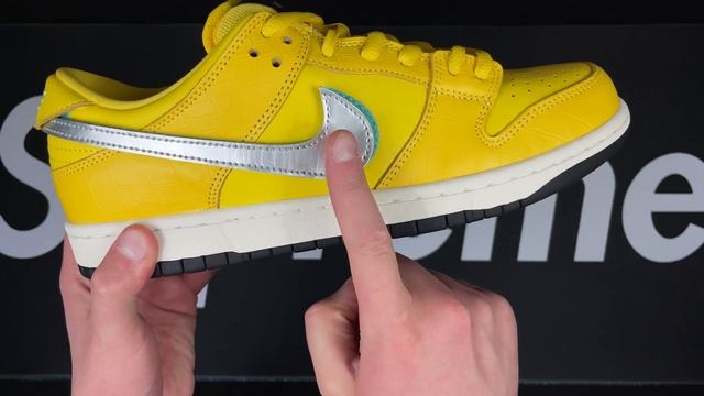 SUPER Rare Look Into the Nike SB Dunk Low Diamond Co. "Canary" смотреть онлайн