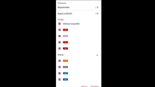 Как пользоваться приложением KOLEO? Где смотреть расписание польских поездов смотреть онлайн