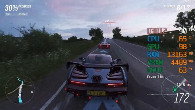 AMD Radeon RX 5500 XT -- AMD Ryzen 5 3400G -- Forza Horizon 4 Benchmark смотреть онлайн