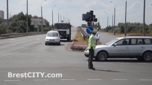 BRESTCITY.COM: Регулировщики на перекрестке в Бресте