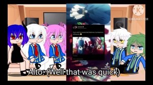 Vermeil in gold react to Alto as Gabimaru The Hollow|This my first reaction video|read description|