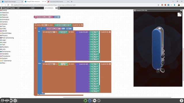 Verge3D for Blender Basics - Part 9 - Annotations смотреть онлайн