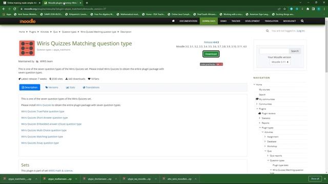 Unlock WIRIS Math & Science Quizzes in Moodle: Step-by-Step Installation! ??? смотреть онлайн