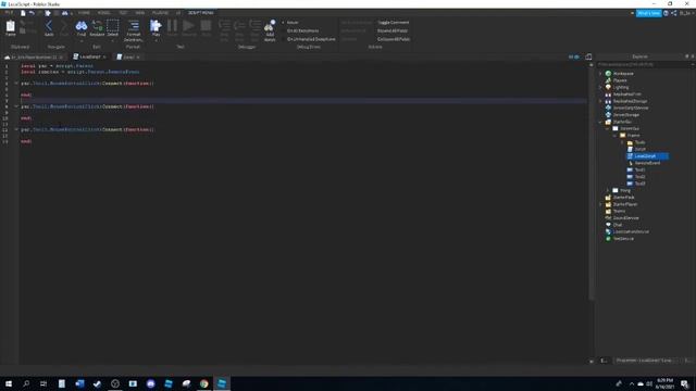 How To Make a Tool GUI Roblox смотреть онлайн