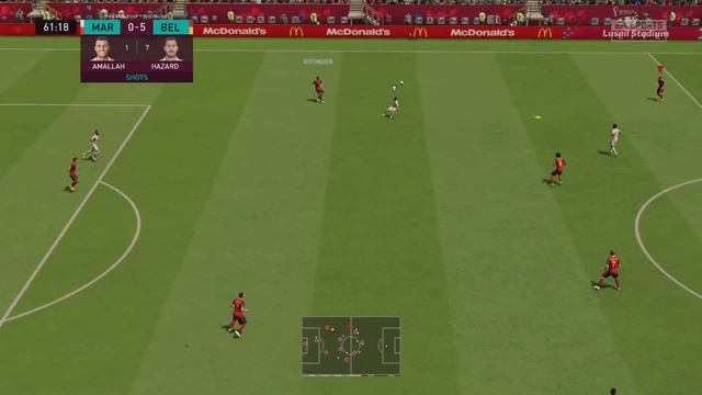CARRYING with EDEN HAZARD!!! (Fifa 23 World Cup Online) смотреть онлайн