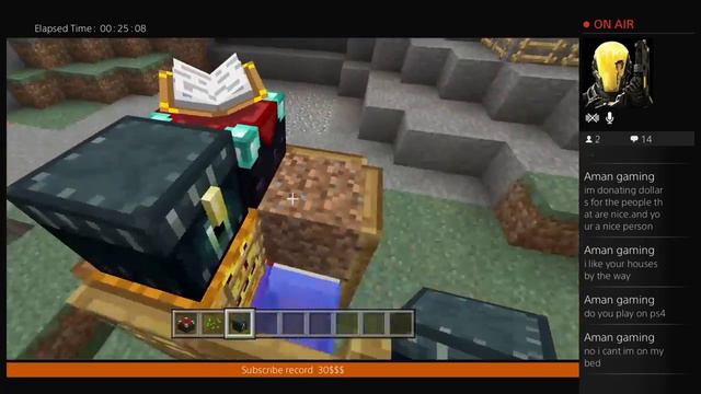 Minecraft ps4 live steam смотреть онлайн