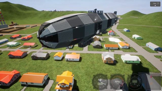 Brick Rigs#4 дирижабли смотреть онлайн