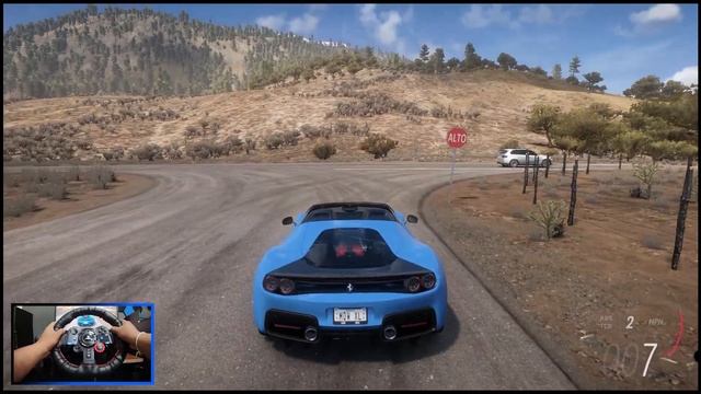 Forza Horizon 5 | 2017 FERRARI J50 | 681hp | Logitech G29 смотреть онлайн