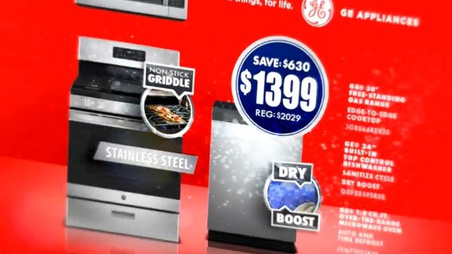 Presidents Day: GE Mix and Match Stainless Package смотреть онлайн