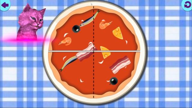 33 КОТ ГОТОВИТ ПИЦЦУ ИГРА для ДЕТЕЙ говорящий КОТЕНОК АБИ играет ДЕТСКИЙ ЛЕТСПЛЕЙ смотреть онлайн