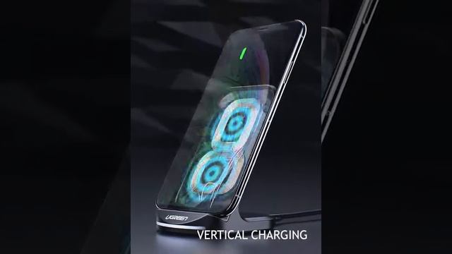 Ugreen Qi Беспроводное зарядное устройство подставка для iPhone 11 Pro X XS 8 XR samsung S9 S10 S8 смотреть онлайн