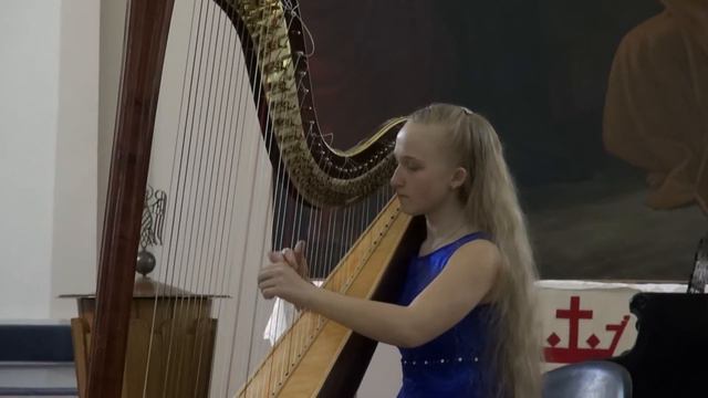 Ирина Карпова (арфа) Г.Гендель - Прелюдия смотреть онлайн