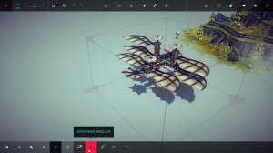 BESIEGE Летательный аппарат (попытка)
