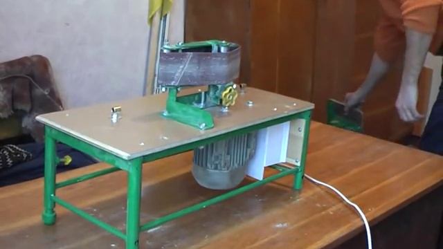 Самодельный шлифовальный станок. смотреть онлайн