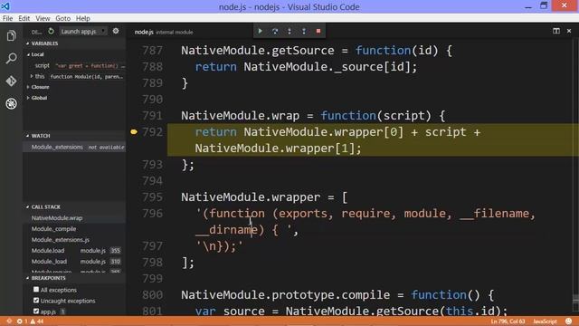 4 08 How Do Node Modules Really Work module exports and require смотреть онлайн