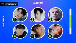 Квиз: угадай 3 к-поп айдолов из одной группы