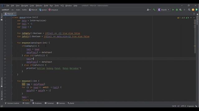 Queue Kotlin Kelompok Aisya dkk смотреть онлайн