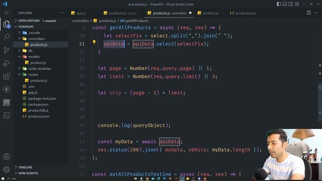 #15: Add Pagination in Rest API using Node & Mongoose in Hindi смотреть онлайн