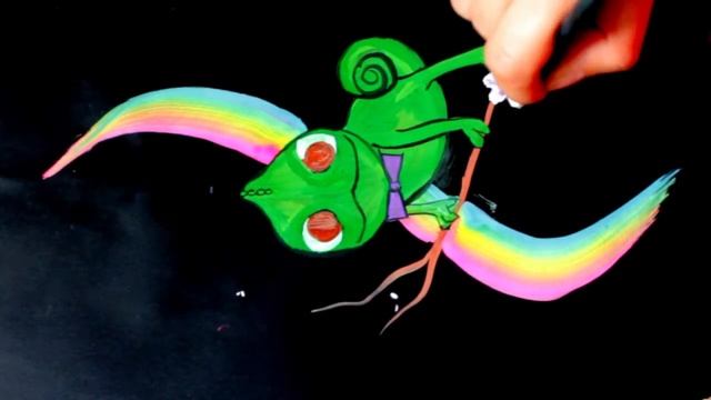 Аквагрим хамелеон, Аквагрим обучение