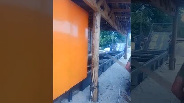 Дисковая пилорама с системой удаления опилок смотреть онлайн