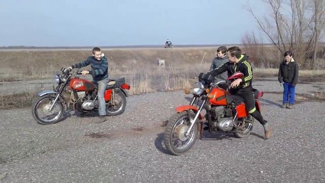 Встаем на Козла на ИЖ Планета 5. смотреть онлайн
