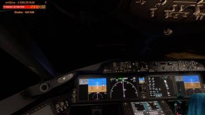 Microsoft Flight Simulator 2020 - Боинг 787 - Ночной рейс