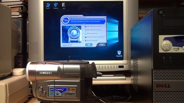 Analog Hi8 camcorder with USB output ? Samsung SCL770 смотреть онлайн
