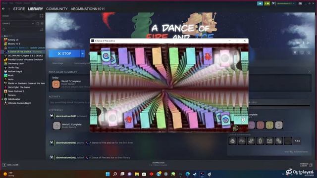 Epilepsy Warning! | LeaF - Mope Mope | A Dance Of Fire And Ice