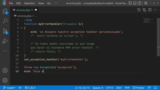 Errores en PHP | PHP Error Reporting - Recoverable errors en PHP y Unrecoverable errors en PHP смотреть онлайн