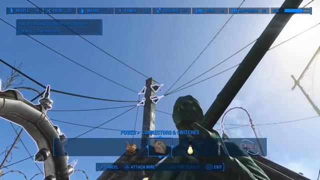 Fallout 4|Realistic Power Lines Tutorial смотреть онлайн