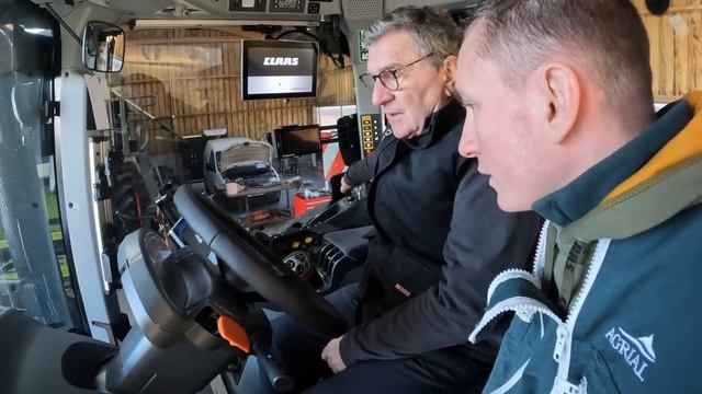 BOULOT DU MOIS DE JANVIER (nouveau Tracteur, Paille, Fumier, Manif)