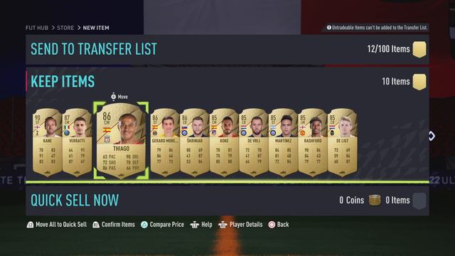 (PS5/MY) FIFA 22 85+ × 10 Player Pack Opening Future Stars Swap