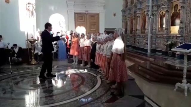 Хор "Ми - Леди" - "Божья Мать Младенца" смотреть онлайн