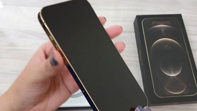 Unboxing IPhone 12 Pro Max Gold, 512 GB, Model A2411 Series,Global Version,  PTA Approved #iphone12