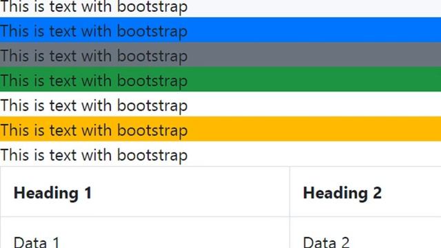 Bootstrap's Table classes смотреть онлайн