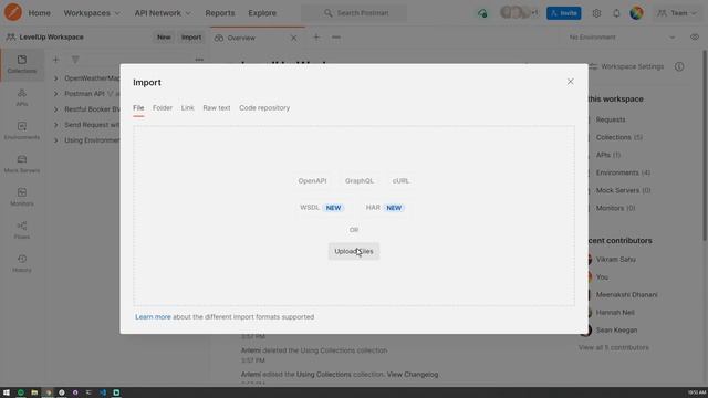 Import a HAR file in Postman | Postman Level Up смотреть онлайн