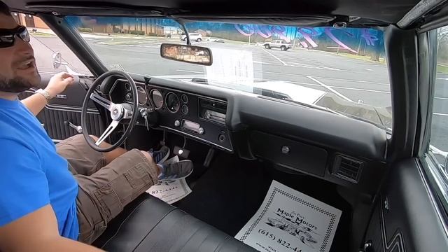 Test Drive 1970 Chevy Chevelle Big Block SOLD $29,900 Maple Motors #516-1