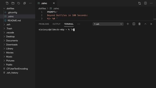 ~/.dotfiles in 100 Seconds смотреть онлайн