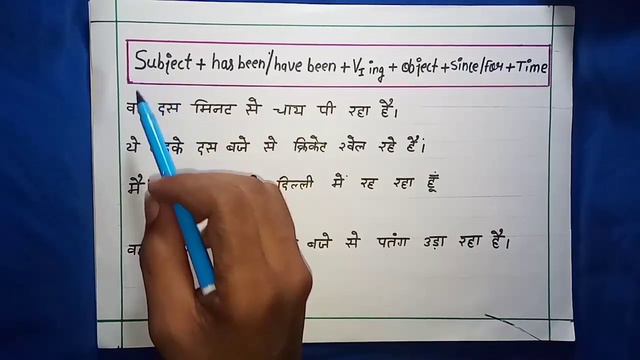 Present Perfect Countinuous Tense in english grammar | Affirmative and Negative | by Mohit смотреть онлайн