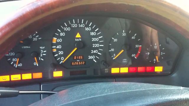 MB w140 S300 problem, the car shuts off immediately after starting.. смотреть онлайн