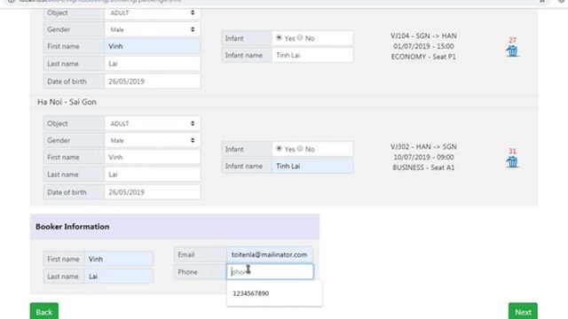 Flight Booking Online Demo - Java Spring смотреть онлайн